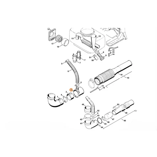 STIHL  Pierścień regulacyjny 4203 708 4100